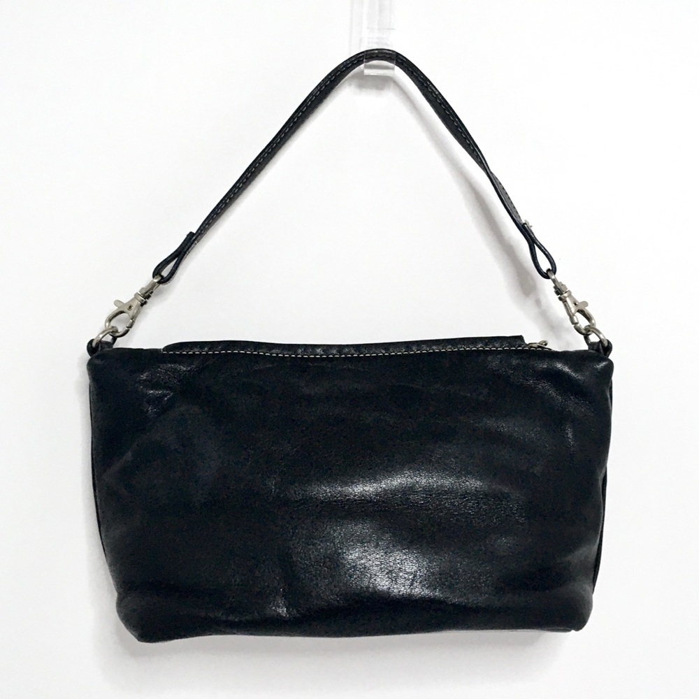 TIGNANELLO black glove leather mini bag